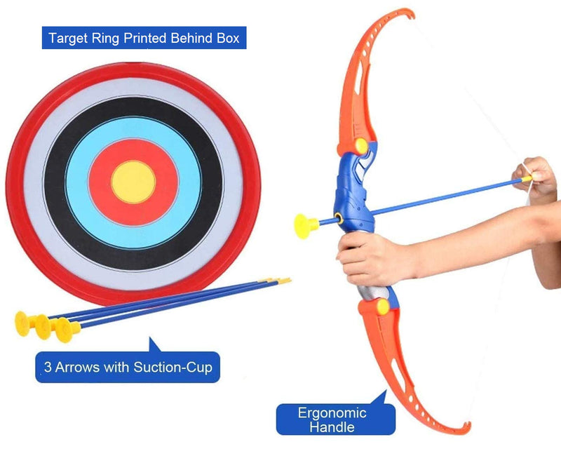 Kids Bow and Arrow Archery Set with Target | Safe Sports Toy | Toyology