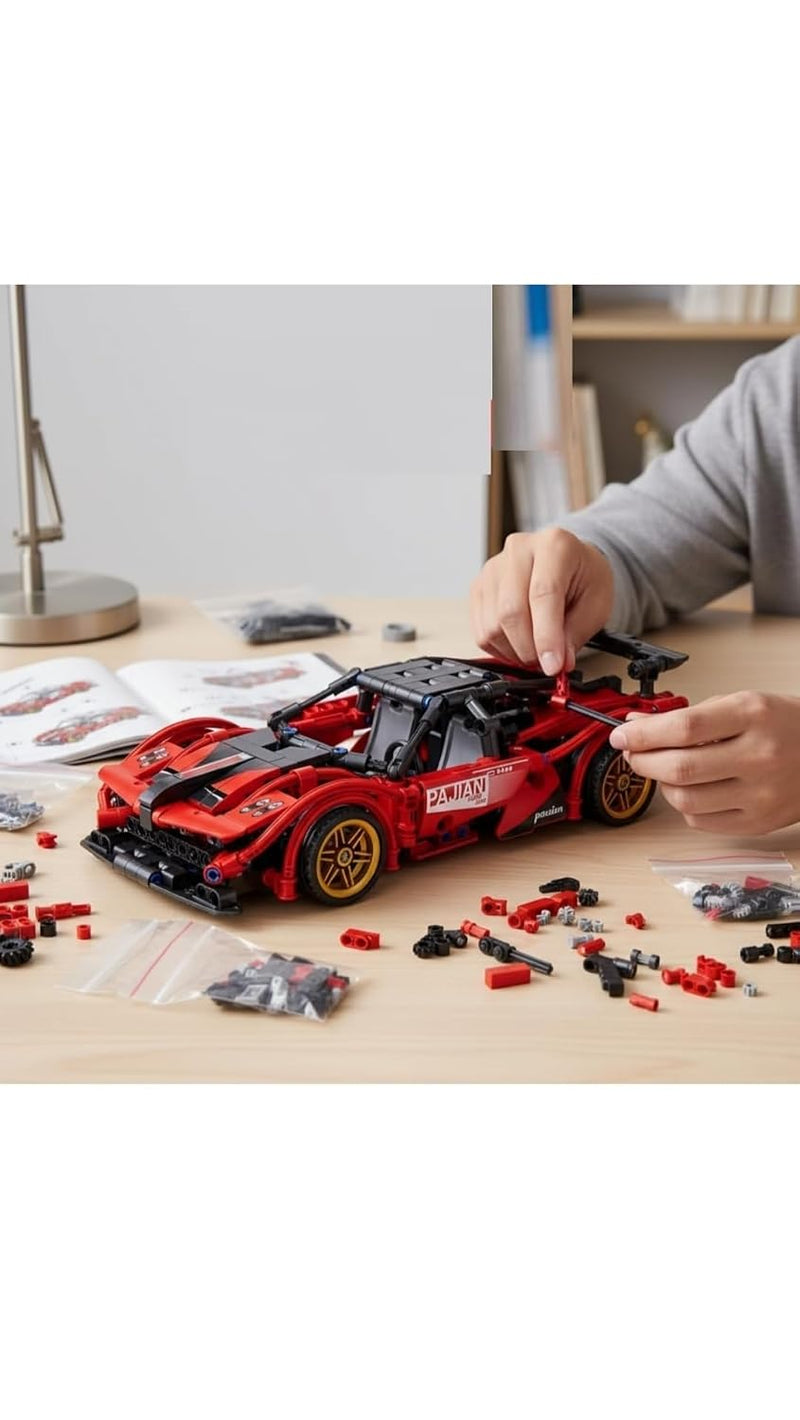 SUPER CAR BLOCK RED
