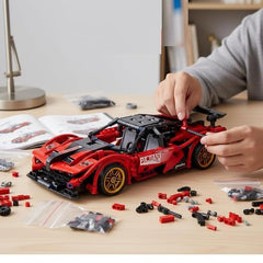 SUPER CAR BLOCK RED