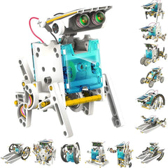 13 IN 1 SOLAR  ROBOT DIY