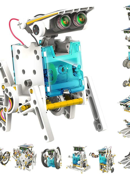 13 IN 1 SOLAR  ROBOT DIY