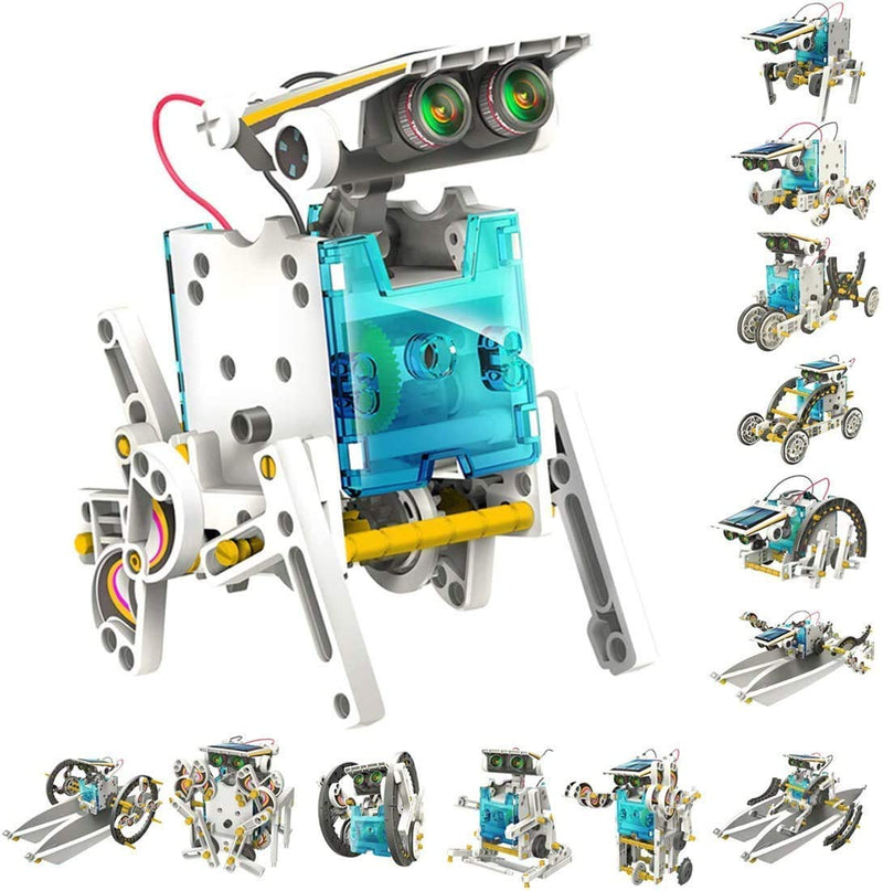 13 IN 1 SOLAR  ROBOT DIY