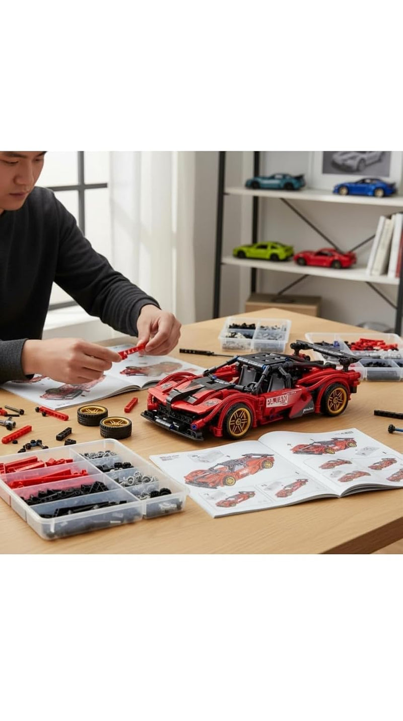 SUPER CAR BLOCK RED