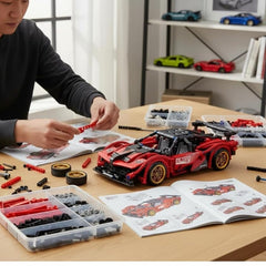 SUPER CAR BLOCK RED
