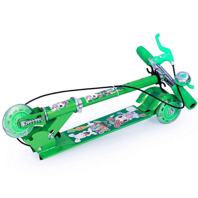 3 WHEEL SCOOTER GREEN