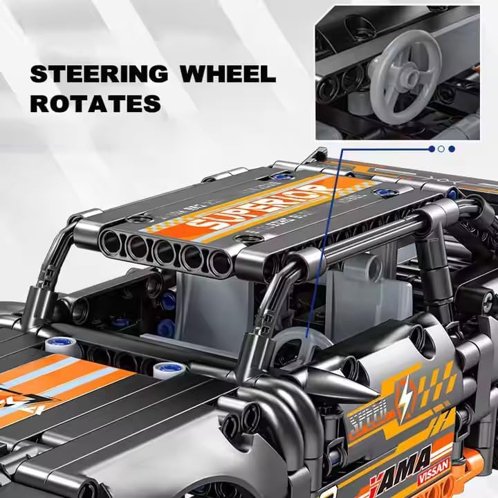 SUPER CAR BLOCK ORANGE