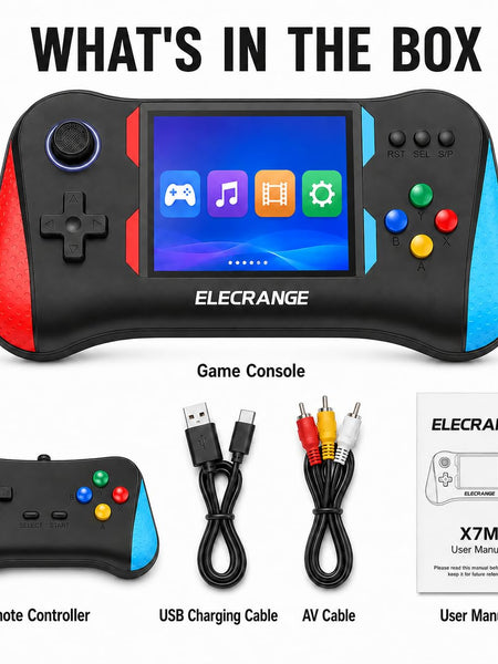 500-in-1 Retro Handheld Gaming Console