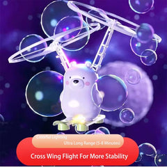 Flying Bubble Helicopter Toy for Kids | Automatic Bubble Maker | Toyology