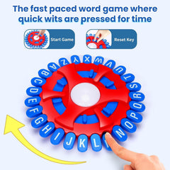 Think Word Spin & Spell Game for Kids & Family | Toyology