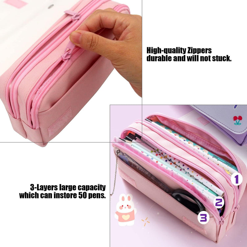 3D Flower Pencil Case for Kids | Cute Pencil Pouch