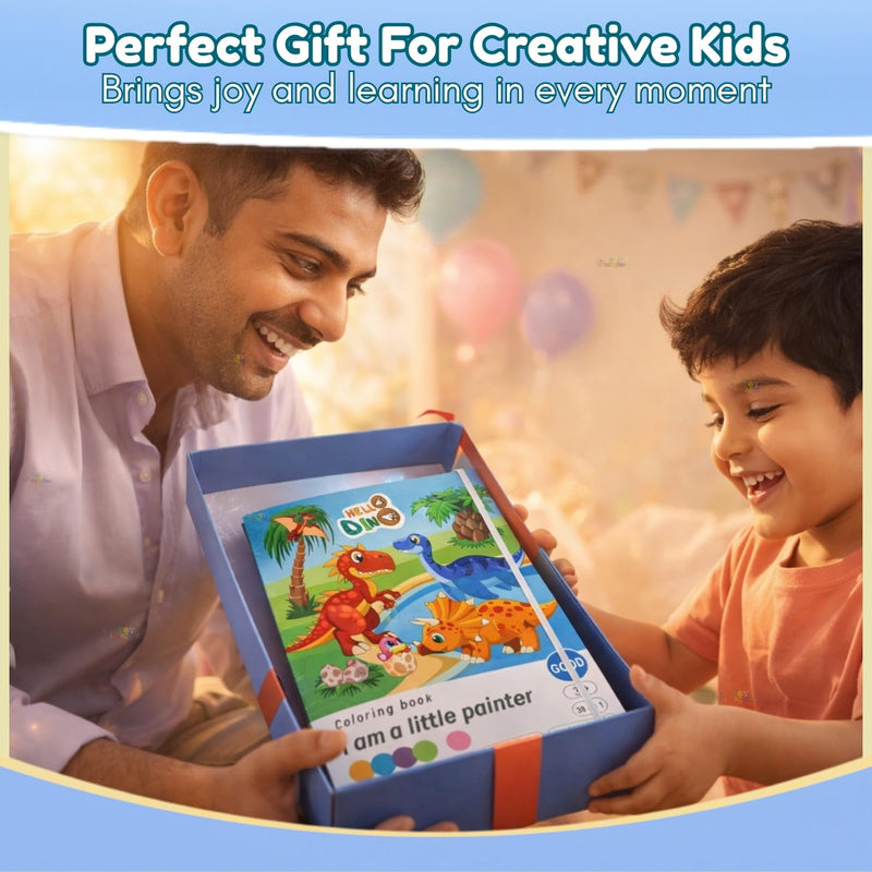 Colour Filling Book 38 PCS Art Set for Kids | Toyology