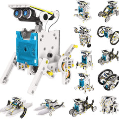 13 IN 1 SOLAR  ROBOT DIY