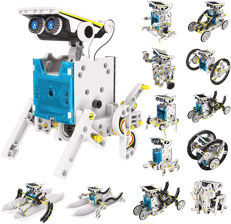 13 IN 1 SOLAR  ROBOT DIY