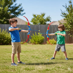 Kids Bow and Arrow Archery Set with Target | Safe Sports Toy | Toyology