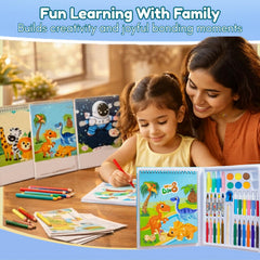 Colour Filling Book 38 PCS Art Set for Kids | Toyology