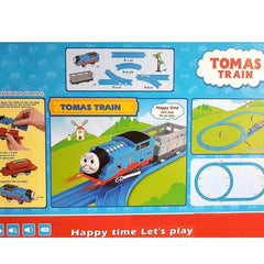 Thomas Cartoon Train Track Toy Set for Kids | Battery Operated Train Set | Toyology