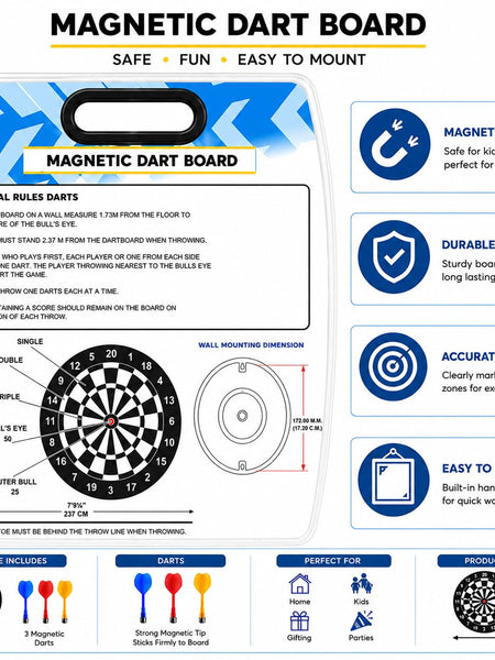 BIG DART BORD MAGNATIC 40cm