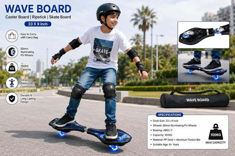 WAVE BOARD BLUE