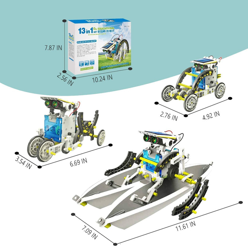 13 IN 1 SOLAR  ROBOT DIY