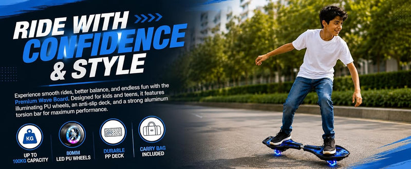 WAVE BOARD BLUE