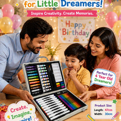 64 PCS Classic Art & Colour Box Set for Kids | Toyology