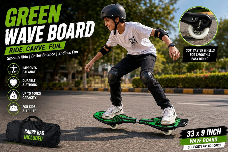 WAVE BOARD GREEN