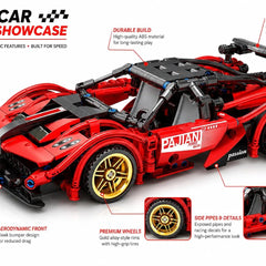 SUPER CAR BLOCK RED
