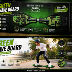 WAVE BOARD GREEN