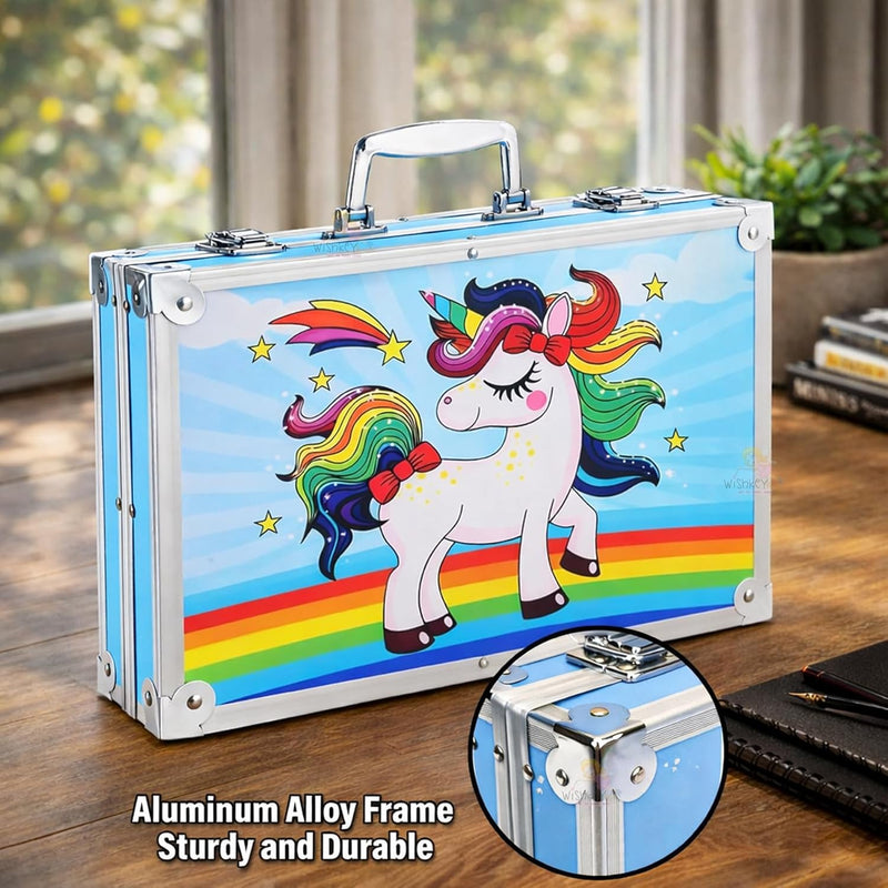 145 PCS Unicorn Art & Colour Box Set for Kids | Toyology