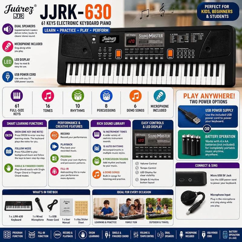 61 KEY PIANO BIG FUN