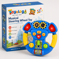 STEERING WHEEL  BLUE