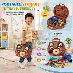 SCREW PUZZULE BOX 203PC