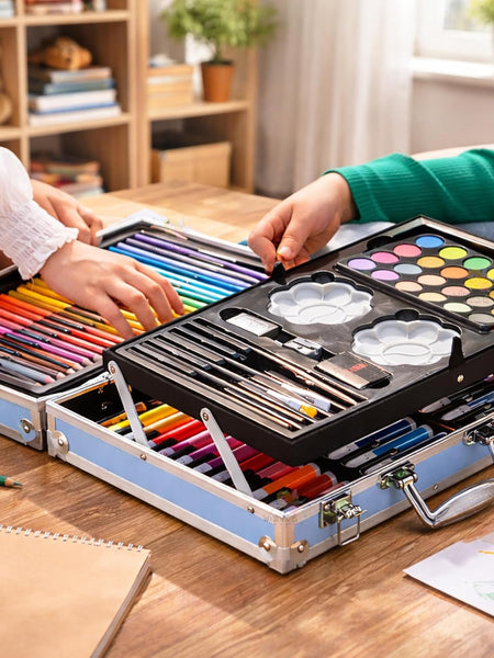 145 PCS Unicorn Art & Colour Box Set for Kids | Toyology
