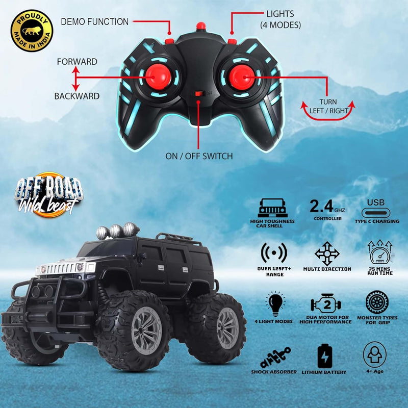 OFF ROAD REMOTE CONTROLE CAR
