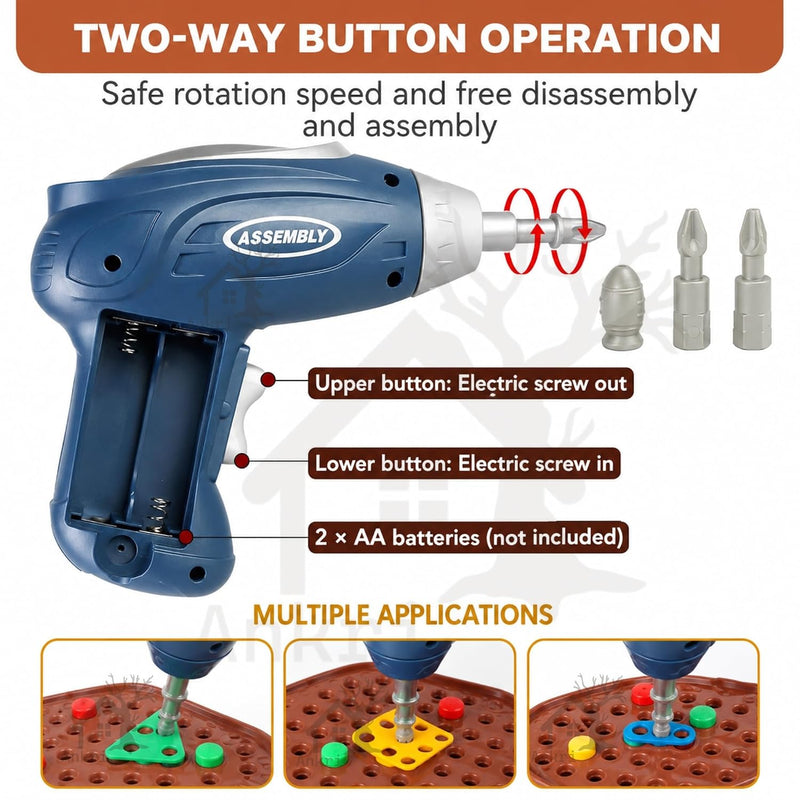 SCREW PUZZULE BOX 203PC