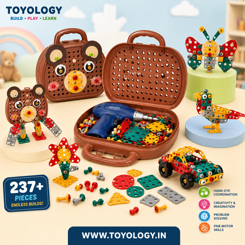 SCREW PUZZULE BOX 203PC