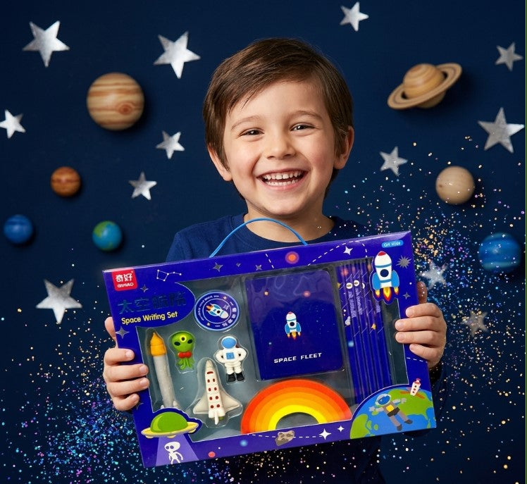 Space Stationery Set for Kids | Complete School Kit | Toyology