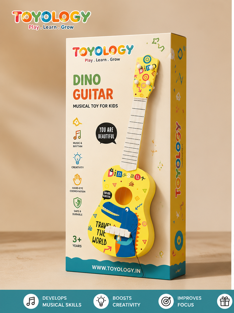 GUITAR YELLOW DINO 23’’INC