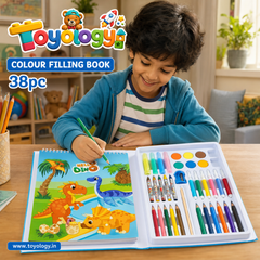 Colour Filling Book 38 PCS Art Set for Kids | Toyology