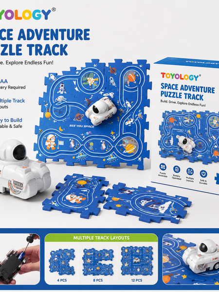 PUZZULE SPACE RAIL CAR