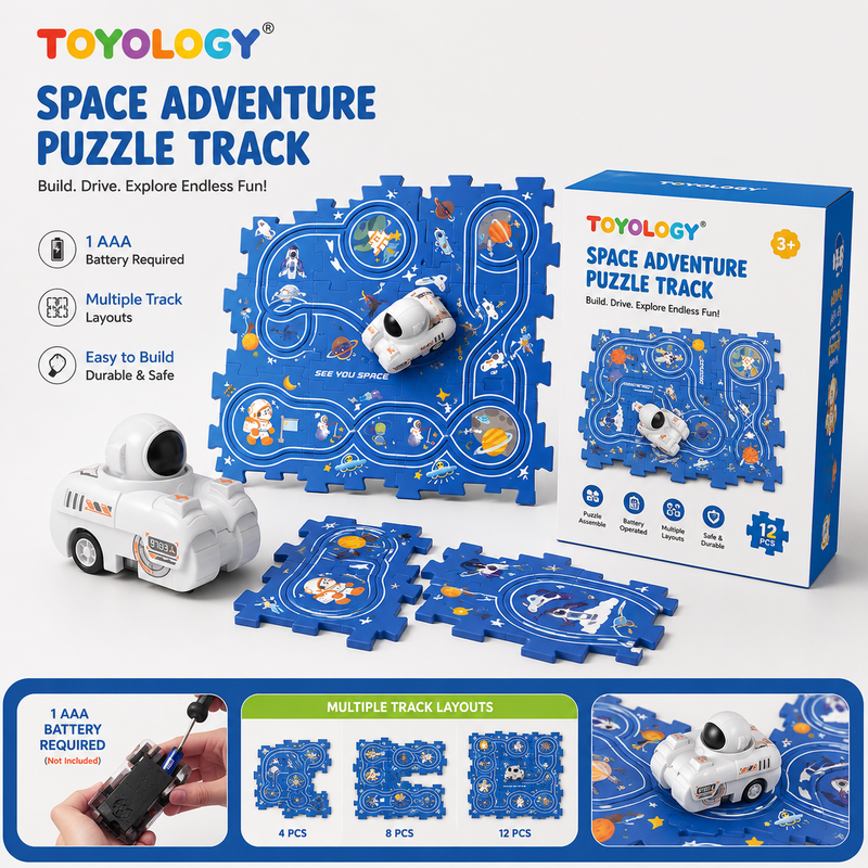PUZZULE SPACE RAIL CAR