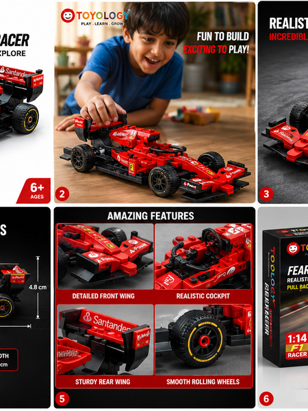 FEARLESS RACE CAR BLOCK