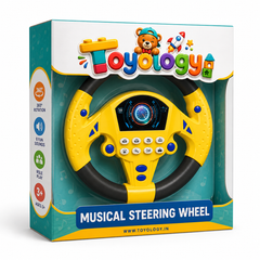 YELLOW STEERING WHEEL
