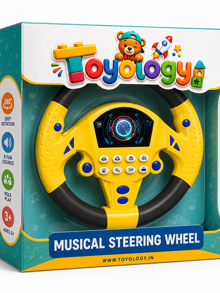 YELLOW STEERING WHEEL