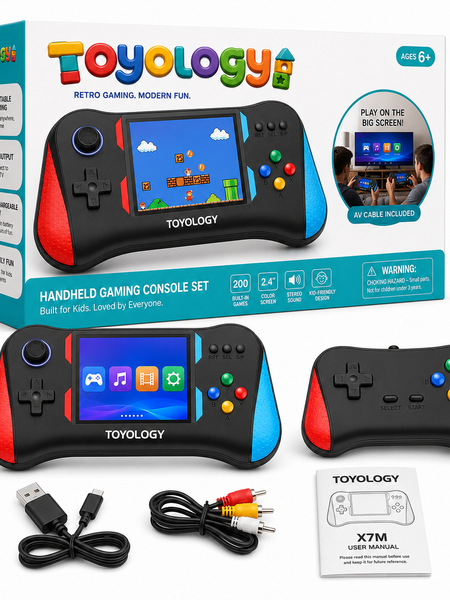 500-in-1 Retro Handheld Gaming Console