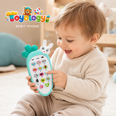 Rabbit Musical Toy Phone for Kids | Educational Light & Sound Toy | Toyology