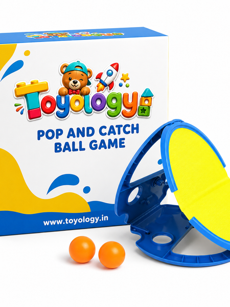 POP and Catch Ball Game for Kids | Toyology