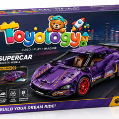 SUPER CAR BLOCK PURPLE